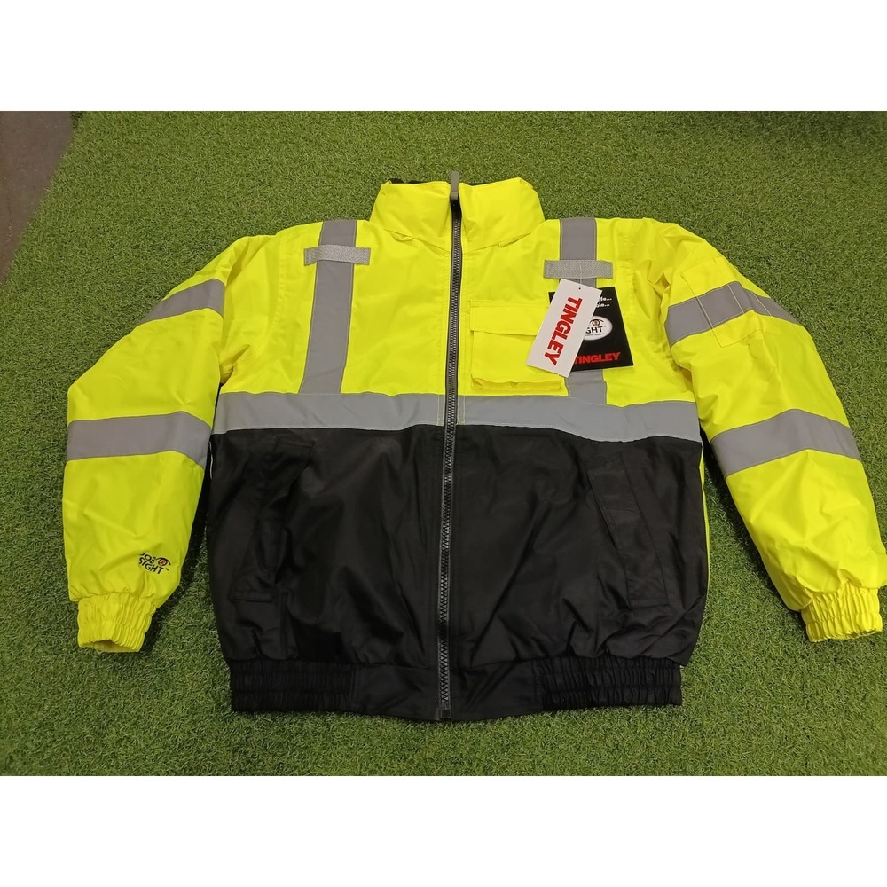 Tingley Job Sight Bomber‎ II Jacket Unisex Large Multicolor Insulated Windproof